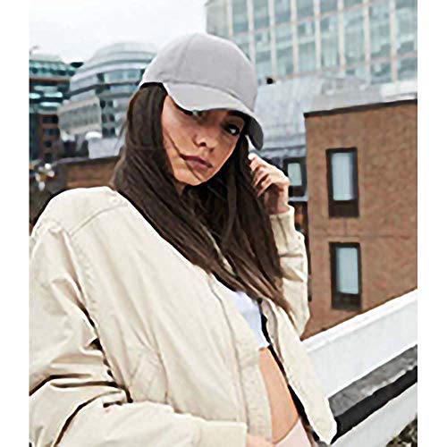 Beechfield Gorra de ante unisex (One size/Negro)