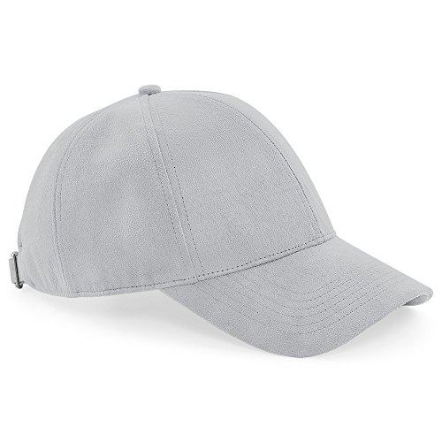 Beechfield Gorra de ante unisex (One size/Negro)