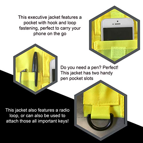 beeswift wcengexecxxl Haga clic Chaleco Ejecutivo SY XXL