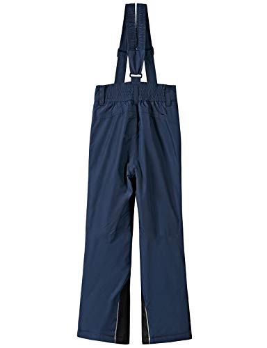 BenBoy Pantalones de Esquí para Niños Montaña Pantalones de Nieve Impermeables Invierno Deportes Niñas Niños Pantalones Trekking Escalada,KZ2216-Darkblue-152