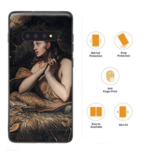Berkin Arts Jacopo Tintoretto para Samsung Galaxy S10 Plus Carcasa/del teléfono Celular de Arte del teléfono Celular de Arte/Impresión Giclee en la Cubierta del móvil(Messina Riposoituida A Espana)