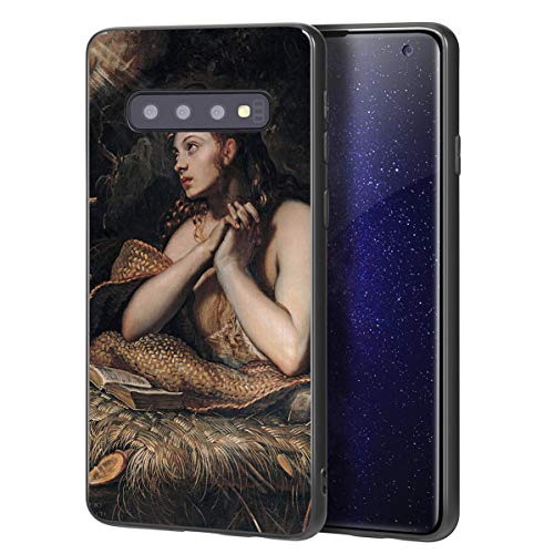 Berkin Arts Jacopo Tintoretto para Samsung Galaxy S10 Plus Carcasa/del teléfono Celular de Arte del teléfono Celular de Arte/Impresión Giclee en la Cubierta del móvil(Messina Riposoituida A Espana)