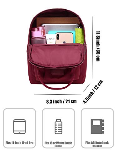Bestie 12" Mochila Pequeña Mini Mujer, 8 litros, Cimarrón