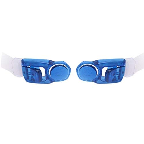 Bezzee Pro Gafas de Natación para Adultos - Lentes Espejo - Hermético - Ajustable - Gafas de Natación Para Adultos Con Visión De 180 Grados - Lo Mejor Para Hombres, Mujeres