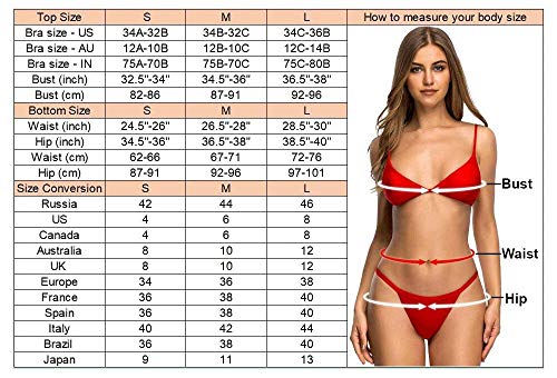 B/H Tankinis Mujer Bikini Playa Beachwear,Bikini a Media Pierna con Cuello en V y Lunares,Conjunto de Traje de baño de Dos Piezas para Mujer-Blue_S,Bikini impresión Inferior Traje de baño