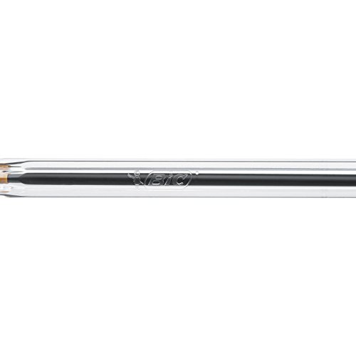 BIC Cristal Original - Bolígrafos punta media, 1.0 mm, Blíster de 10 unidades, Negro