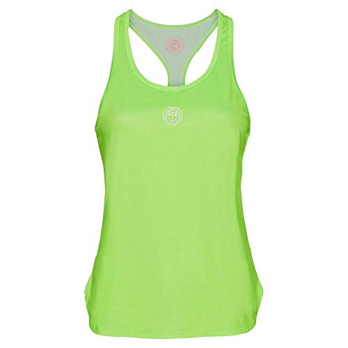 BIDI BADU MEA Tech - Camiseta de Tirantes para Mujer, Mujer, MEA Tech Tank, W334011203-NGN, Verde neón, Extra-Large