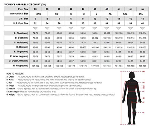 Bikers Gear Australia – Jeans de moto para mujer, CE Knee Armoured Stretch Denim, Negro, EU 46R, XXL