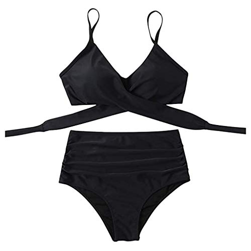 Bikini Conjuntos de Bikinis para Mujer Push Up Mujeres Traje de BañO Estampado Bohemio Dividido BañAdores con Relleno Tops y Braguitas Mujer 2021 brasileños vikinis