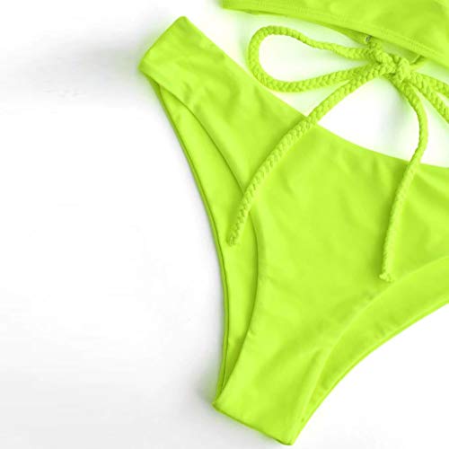 Bikini Mujer Push Up Traje de baño Estampado de Luna Estrella Mujeres Conjunto Bikini Playa Beachwear Acolchado Tops y Braguitas Señoras 2020 brasileños vikinis riou