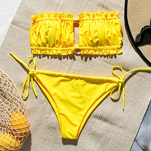 Bikinis Mujer 2020 Brasileño Push up Sexy Bikini de Tres Puntos con Estampado Mujeres Conjunto de Traje de BañO Bohemio Bañador Ropa de Dos Piezas vikinis riou