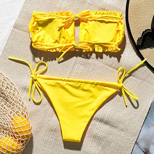 Bikinis Mujer 2020 Brasileño Push up Sexy Bikini de Tres Puntos con Estampado Mujeres Conjunto de Traje de BañO Bohemio Bañador Ropa de Dos Piezas vikinis riou