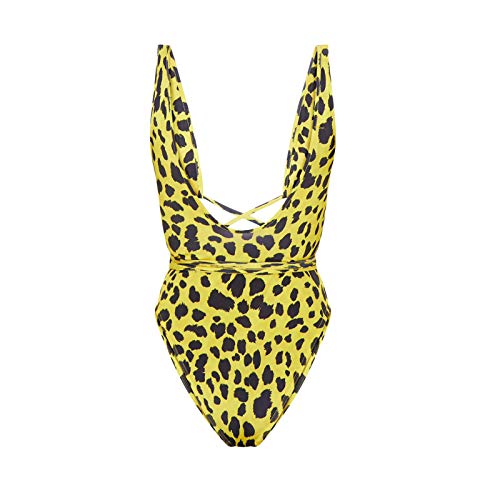 Bikinis Mujer Bikinis Mujer brasileños bañadores Mujer reductores Barriga Amarillo-H M