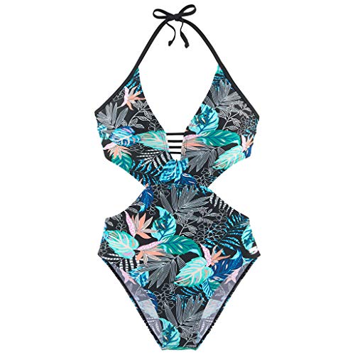 Bikinis Mujer Tallas Grande Una Pieza Ropa de Verano con Estampadas Push Up para Vacaciones Elegante de 2020 Vikinis Body Lindo Elasticos Moda Ropa de Playa Sexy