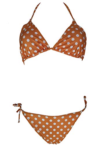 Bikinis para Mujer Push Up Trajes de Baño de Dos Piezas Triangular Acolchados Tops Brasileños Bañador con Relleno