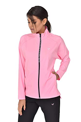 bilcee Chándal de gimnasia para mujer de dos piezas, 8246 (Cotton Candy)