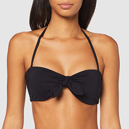 BILLABONG Sol Searcher Tied Ba Tops de Bikini, Negro (Black Pebble 3920), 32 (Tamaño del Fabricante:XS) para Mujer