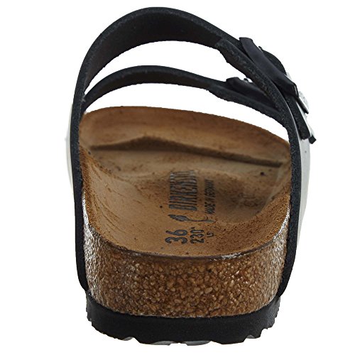 Birkenstock Arizona, Zapatos con Hebilla Unisex Adulto, Negro (Black 51191), 43 EU (Estrecho)