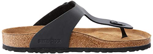 Birkenstock Gizeh BS, Chanclas para Mujer, Negro (Noir), 39 EU