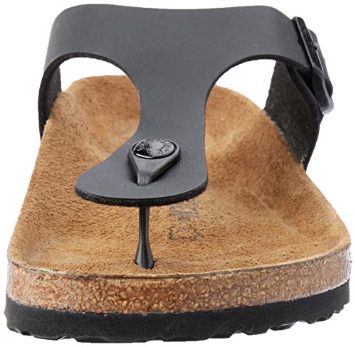 Birkenstock Gizeh BS, Chanclas para Mujer, Negro (Noir), 39 EU