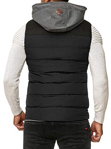 Blackrock - Chaleco para Hombre - Sin Mangas - Slim-Fit - con Cuello Alto - Negro XX-Large