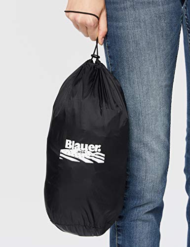 Blauer Giubbini Corti Imbottito Ovatta Chaqueta Deportiva, Negro (Nero 999), Large para Mujer