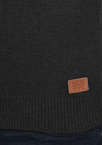 BLEND Norman - chaqueta de lana para hombre, tamaño:XXL, color:Charcoal (70818)
