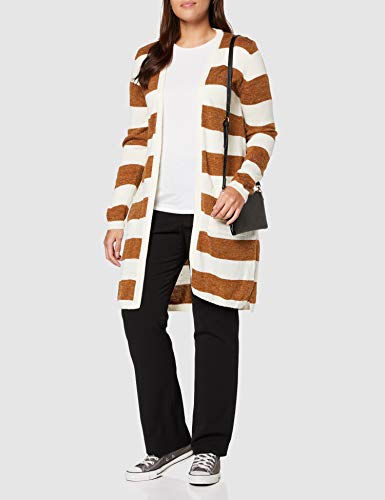 BlendShe San R ca Chaqueta Punto, Mehrfarbig (Striped 29101), 38 para Mujer