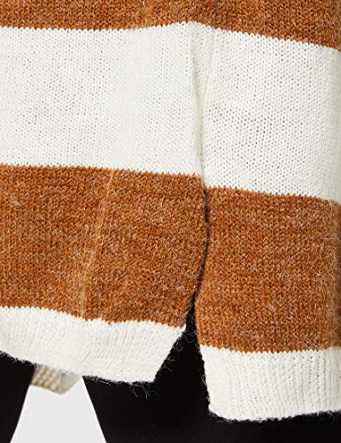 BlendShe San R ca Chaqueta Punto, Mehrfarbig (Striped 29101), 38 para Mujer