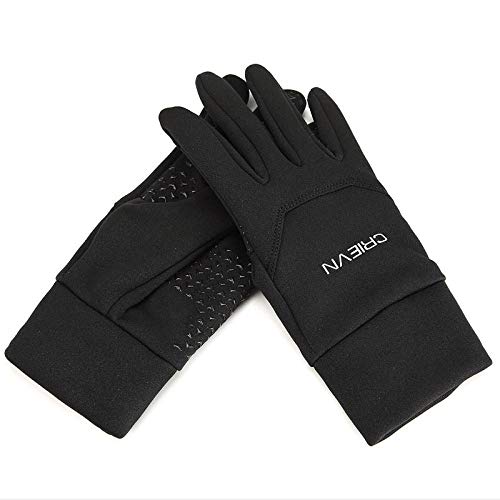 blessvt Guantes térmicos cálidos, Guantes de conducción en Clima frío, Guantes de Invierno para Hombres Mujeres Guantes con Pantalla táctil Guantes cálidos y fríos-Dark_Purple_L