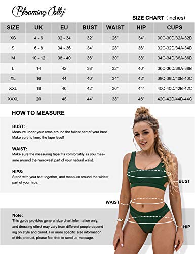 Blooming Jelly Mujer High Waist Bikinis Set De Cintura Alta Push Up Traje De Baño Dos Piezas Aundado Acolchado Ropa De Baño