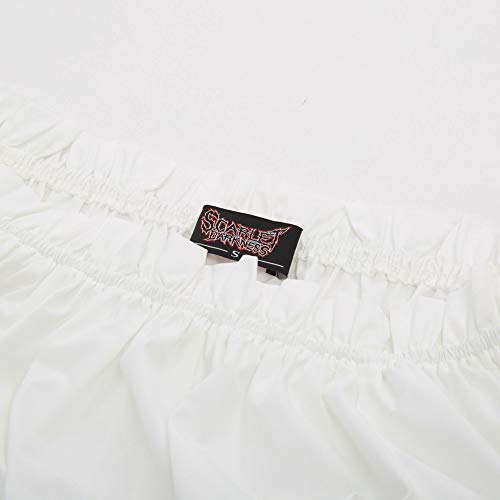 Blusa Mujer Vintage Manga Larga Casual Oficina Barco Escote Bodycon Elegante Camisa Blanca L SL066-2