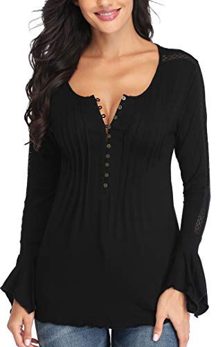 Blusas Mujer Playeras Azules y Blancas a Rayas Botas Hermosas Preciosas para barquito con Cuello de Barco Damas Elegantes - S