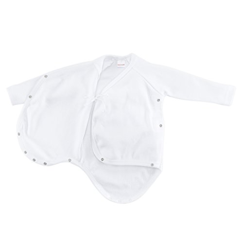 Bodies para bebé de Manga Larga Blancos - 3 Ud. - 100% algodón/Oeko-Tex Standard 100 / Unisex/Talla 50/56