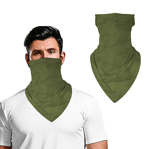 Bohend Deporte Pañuelos faciales Multifuncional Puro Bandana Neck Gaiter Ear Honk Sombreros Respirable Nuestras puertas Ciclismo Motocicleta Vendas Para Hombres Y Mujeres