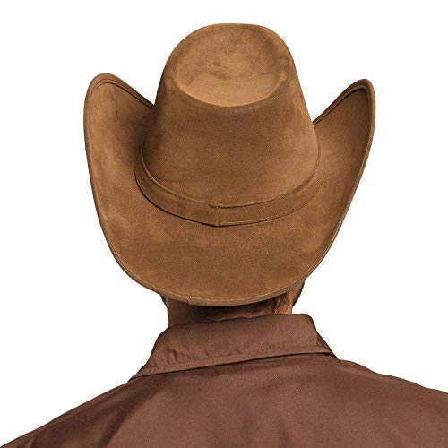 Boland 04354 - sombrero adulto Wyoming, cuero sintético, tamaño de la unidad, marrón