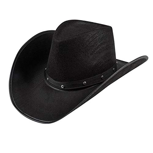 Boland 10130571 Sombrero de bruja Negro