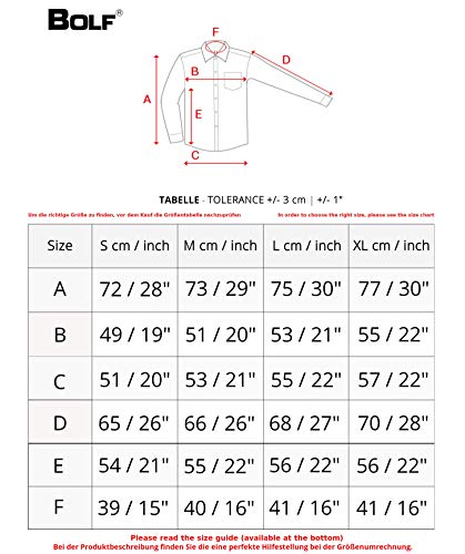 BOLF Hombre Camisa de Manga Larga con Rayas Cuello Americano Camisa de Algodón Slim fit Estilo Casual 9717 Azul Oscuro XL [2B2]