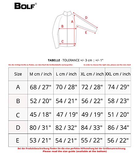 BOLF Hombre Sudadera Básica Unicolor Hoodie con Capucha J.Style 2009 Naranja M [1A1]