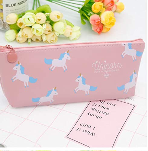 Bolígrafos de unicornio para niñas, regalo de cumpleaños escolar, VSTON juego de bolígrafos de unicornio para escribir con tinta negra suave para niños de 3 4 5 6 7 8 9 10 años, 10 unidades