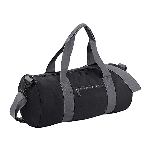 Bolsa de deporte o viaje de BagBase con asas, en 6 varios colores gris Light Grey/French Navy Talla única
