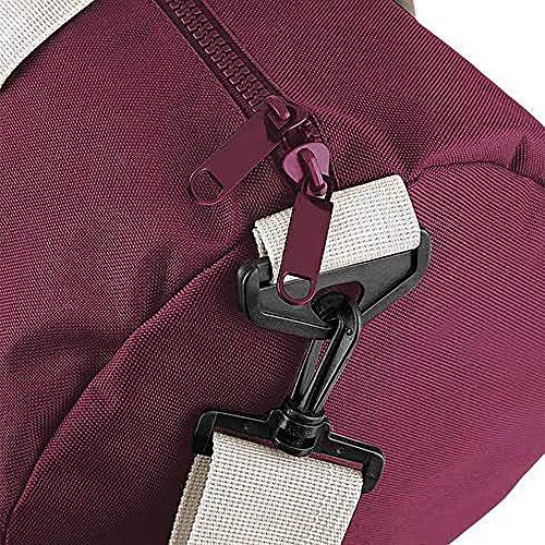 Bolsa de deporte o viaje de BagBase con asas, en 6 varios colores gris Light Grey/French Navy Talla única