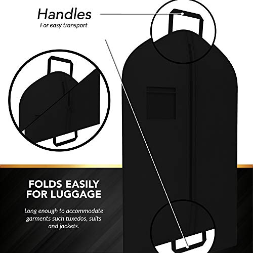 Bolsas de Viaje para Ropa de Traje, 40 Pulgadas x 24 Pulgadas, colección de Rayas de Hombre, por Your Bags
