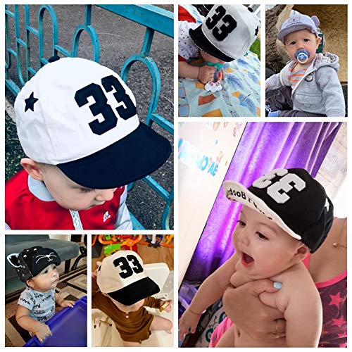 Bonita Gorra de bebé con número Bordado, Gorra de béisbol para bebé, Primavera, Verano, niños, Sombrero de algodón para el Sol, Sombreros con Visera al Aire Libre para niñas pequeñas -Gray Style 8