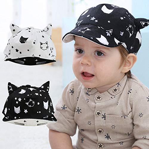 Bonita Gorra de bebé con número Bordado, Gorra de béisbol para bebé, Primavera, Verano, niños, Sombrero de algodón para el Sol, Sombreros con Visera al Aire Libre para niñas pequeñas -Gray Style 8