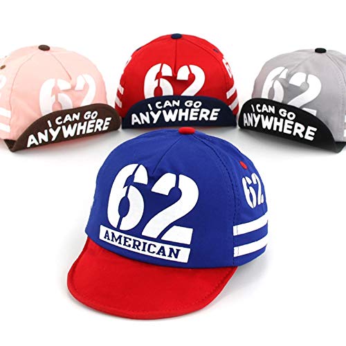 Bonita Gorra de bebé con número Bordado, Gorra de béisbol para bebé, Primavera, Verano, niños, Sombrero de algodón para el Sol, Sombreros con Visera al Aire Libre para niñas pequeñas -Gray Style 8