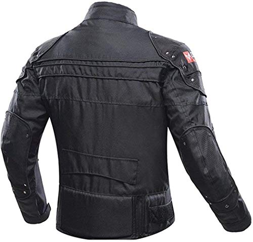 BORLENI Chaqueta de moto a prueba de viento motocicleta armadura de equipo de protección otoño invierno verano para hombre de toda estaciòn