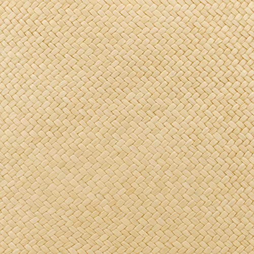 Borsalino Sombrero Bogart Panamá Premium Hombre - de Sol Paja con Banda Grosgrain Primavera/Verano - 57 cm Natural