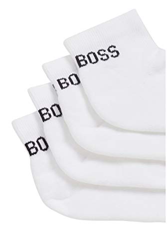 BOSS AS Sport CC Calcetines, Blanco (White 100), 39/42 (Talla del fabricante: 39-42) (Pack de 2) para Hombre