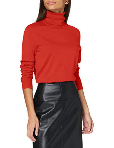 BOSS C_fiddinias Suéter pulóver, Dark Orange802, XS para Mujer